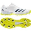 Adipower 22YDS Spiked Cricket Shoe Yellow -MR Cricket Hockey Adidas Cricket 22 YDS Cricket Shoe 2021 Yellow