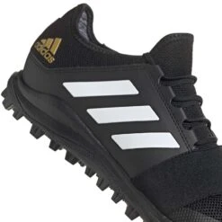 Divox Hockey Shoe Black -MR Cricket Hockey Adidas Hockey Divox Black Hockey Shoe 2022 Close