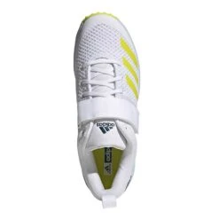 Vector Spiked Cricket Shoe Yellow -MR Cricket Hockey Adidas Vector Cricket Bowling Shoe with Strap 2022 top front