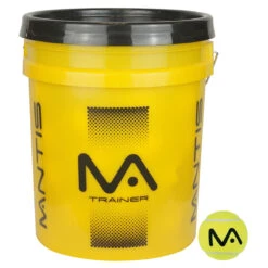 Bucket Of Trainer Tennis Balls