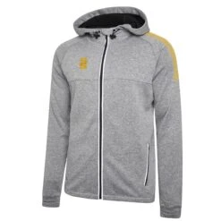 Dual Full Zip Hoody -MR Cricket Hockey DU012 Grey Amber scaled 1
