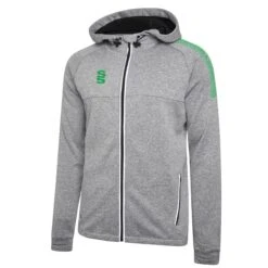 Dual Full Zip Hoody -MR Cricket Hockey DU012 Grey Emerald scaled 1