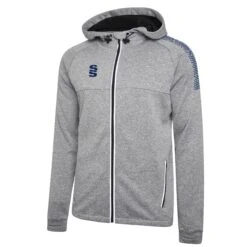 Dual Full Zip Hoody -MR Cricket Hockey DU012 Grey Navy scaled 1