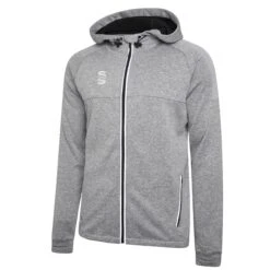 Dual Full Zip Hoody -MR Cricket Hockey DU012 Grey Silver scaled 1