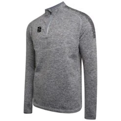 Dual 1/4 Zip Midlayer Performance Top 41 Dual 1/4 Zip Midlayer Performance Top -MR Cricket Hockey DU013 Grey Black scaled 1