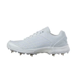 GM Icon White Spike Cricket Shoe -MR Cricket Hockey GM Icon Spike Cricket Shoe 2020 side