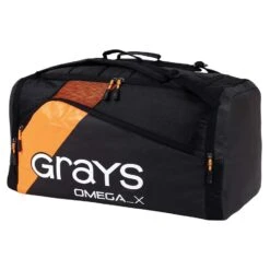 Omega X Hockey Holdall Bag Black -MR Cricket Hockey Grays Hockey Omega X Kit Holdall 2022 Black front