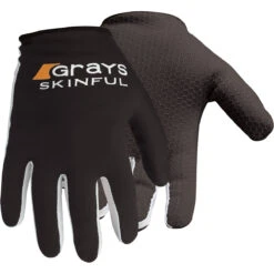 Grays Skinful Hockey Gloves -MR Cricket Hockey Grays Skinful Hockey Glove Black Full Finger