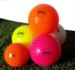 Large Dimple Hockey Training Ball Pack Of 4