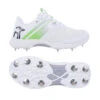 KC 3.0 Spiked Cricket Shoe White Green 1 KC 3.0 Spiked Cricket Shoe White Green -MR Cricket Hockey KC 3.0 Spike green