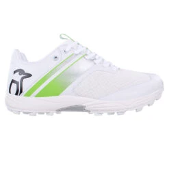 KC 3.0 Rubber Sole Cricket Shoe White Green 7 KC 3.0 Rubber Sole Cricket Shoe White Green -MR Cricket Hockey Kookaburra KC 3.0 Rubber Right