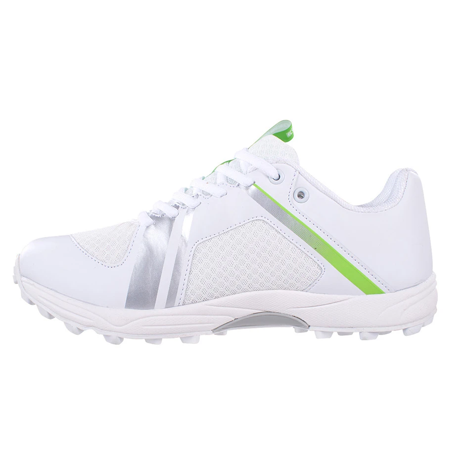 KC 3.0 Rubber Sole Cricket Shoe White Green 4 KC 3.0 Rubber Sole Cricket Shoe White Green - Image 2