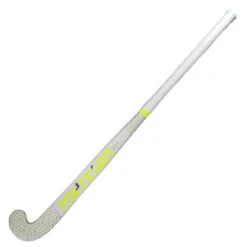 Genesis 0.3 Hero Pro Bend Hockey Stick Silver Green -MR Cricket Hockey Mercian Genesis 0.3 Hero Hockey Stick silver green face full