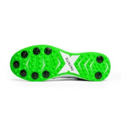 V Spike White/Green Cricket Shoe -MR Cricket Hockey PAYNTR V SPIKE WHT GRN SOLE
