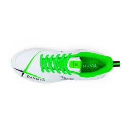 V Spike White/Green Cricket Shoe -MR Cricket Hockey PAYNTR V SPIKE WHT GRN TOP