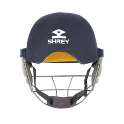 Air 2.0 Wicket Keeping Cricket Helmet Titanium -MR Cricket Hockey Shrey Air 2.0 Wicket Keeping Helmet Titanium Navy back