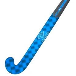 Shrey Chroma 60 Late Bow Hockey Stick 9 Shrey Chroma 60 Late Bow Hockey Stick -MR Cricket Hockey Shrey Hockey Chroma 60 Blue Hockey Stick Close Face