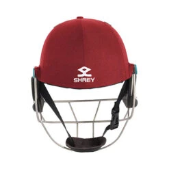 Masterclass Air 2.0 Steel Cricket Helmet -MR Cricket Hockey Shrey Masterclass Air 2.0 steel Cricket Helmet maroon back 1