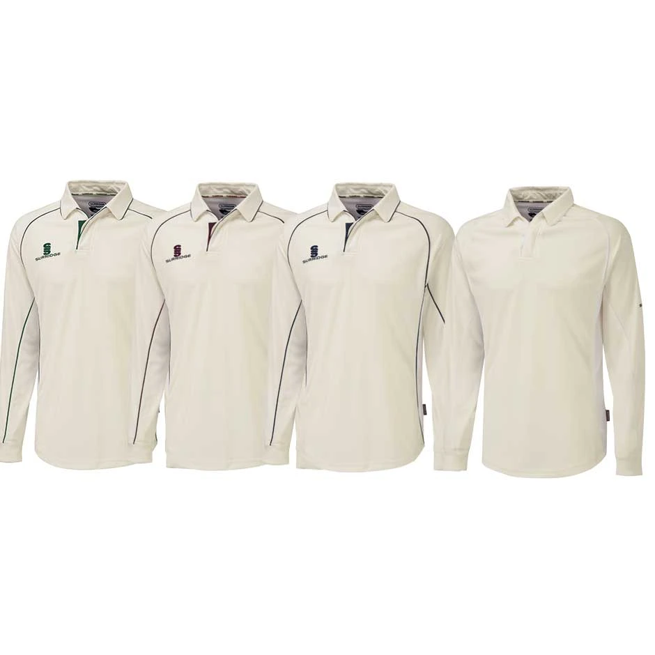 Surridge Premier Cricket Shirt Long Sleeve 3 Surridge Premier Cricket Shirt Long Sleeve