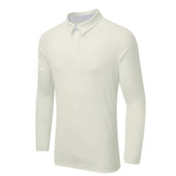 Tek Cricket Shirt Long Sleeved -MR Cricket Hockey Surridge Tek Long Sleeve Cricket Shirt white Trim