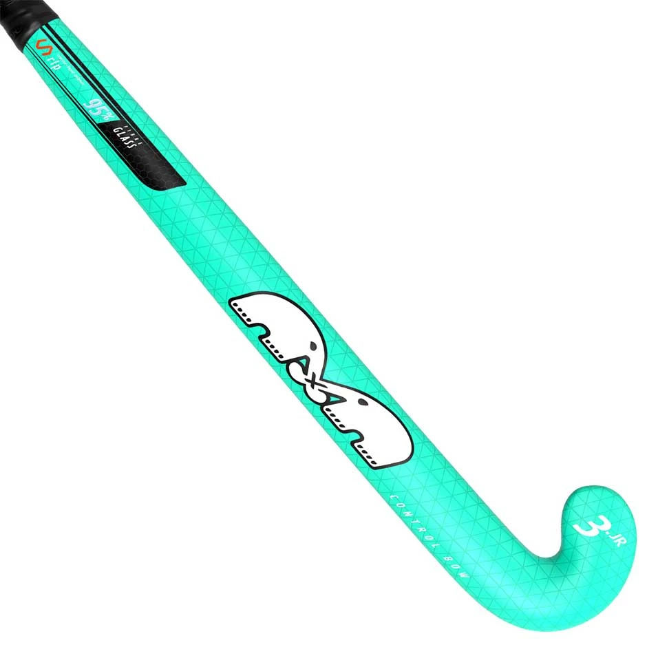 TK 3 JR Junior Control Bow Hockey Stick Aqua 3 TK 3 JR Junior Control Bow Hockey Stick Aqua
