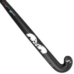 TK 3 JR Junior Control Bow Hockey Stick Black