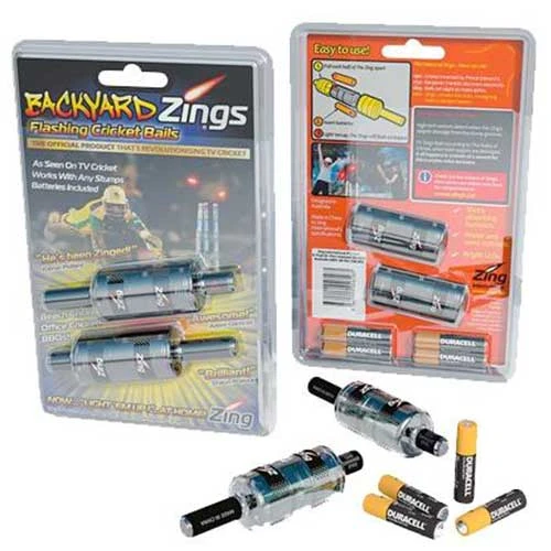 GM Zings Flashing Cricket Bails Including Batteries 4 GM Zings Flashing Cricket Bails Including Batteries - Image 2