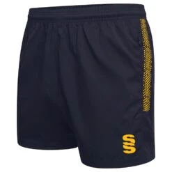 Dual Performance Short -MR Cricket Hockey du020 NAVY AMBER